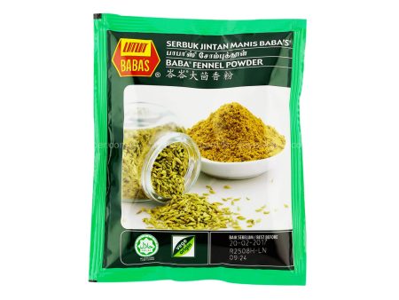 Babas Fennel Powder (Serbuk Jintan Manis) 70g For Discount