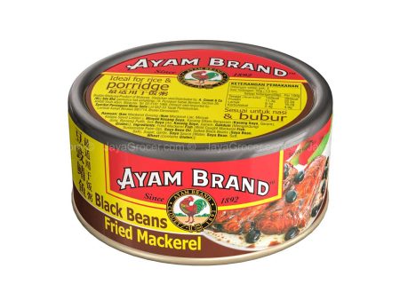 Ayam Brand Fried Mackerel in Black Beans 150g Discount