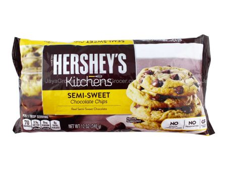 Hersheys Semi-Sweet Chocolate Chips 340g For Cheap