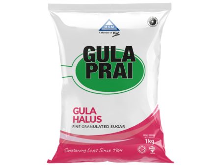 Gula Prai Fine Granulated Sugar 1kg Sale