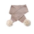 Honeycomb Dusty Pink Cashmere Scarf Discount