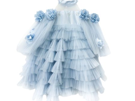 Alaska Baby Blue Tulle Dress Supply