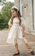 Blanca White Cotton Dress on Sale