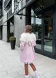 Faina Pink Wool Coat Fashion