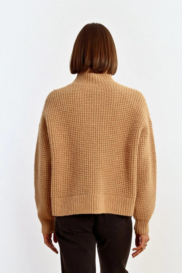 Waffle Sweater Hot on Sale