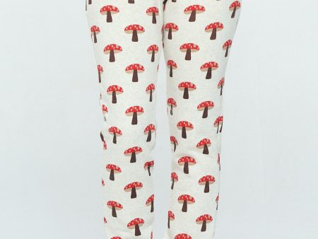 Mushroom Print Sweatpants Online now