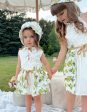 Amalfi Lemon Print Linen Romper Online Hot Sale