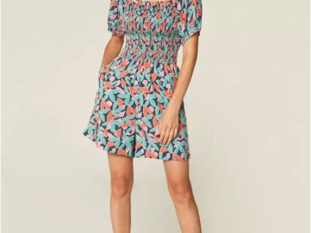 Tropical Print Romper Discount