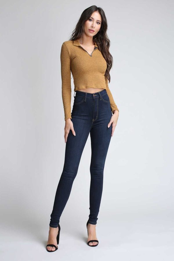 Dark Wash Super Skinny Denim Sale