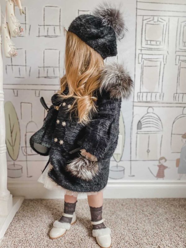 Milana Noir Kids Beret Sale