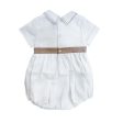 Ashton Linen Romper For Discount