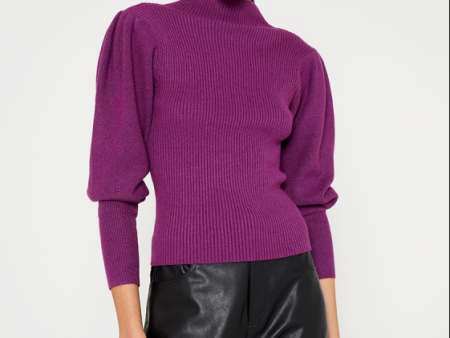 Volume Sleeve Knit Top Sale