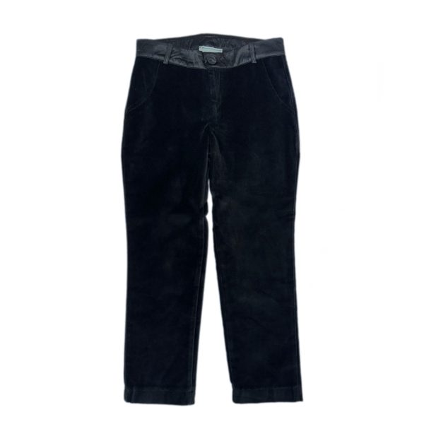 Charlie Black Velour Boys  Tuxedo Pants Online Sale