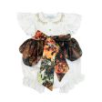 Alexis Foliage Print Romper Online now