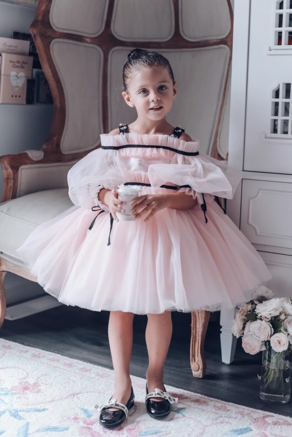 Coco-Pink Tulle Dress on Sale