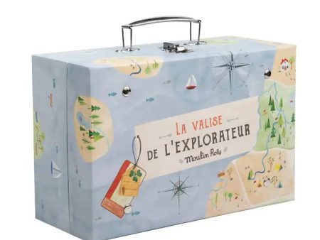 Suitcase The Explorer - Recreational Activity Moulin Roty Hot on Sale