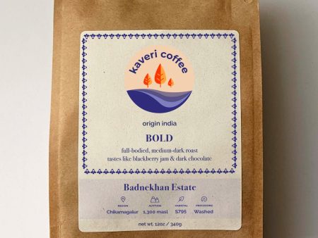 Bold Medium Dark Roast Coffee by Kaveri Hot on Sale