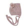 Dusty Pink Cashmere Teddy Hat For Sale