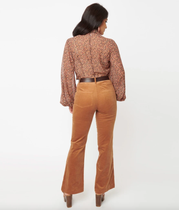 Golden Corduroy Pants Discount