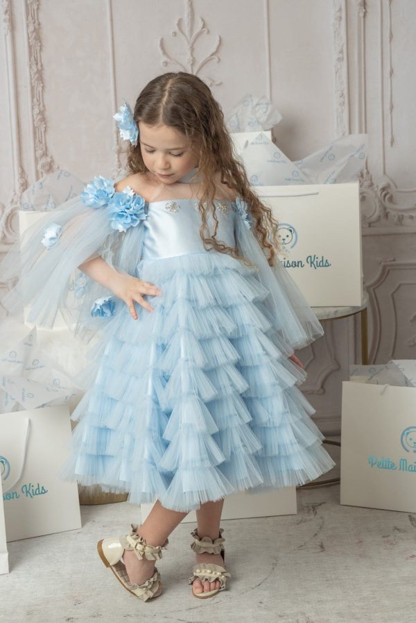 Alaska Baby Blue Tulle Dress Supply