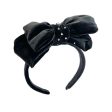 Audrey Black Velvet Headband Discount