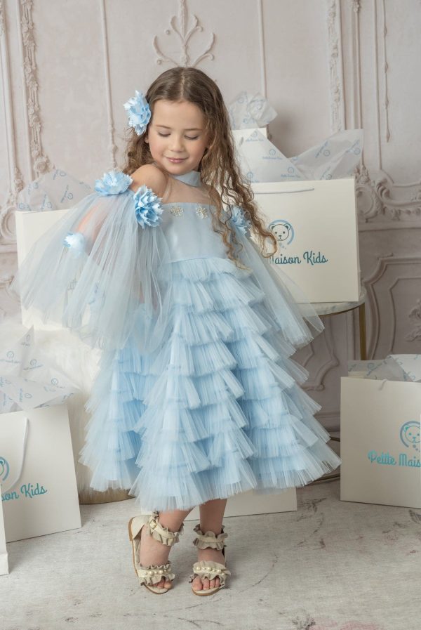 Alaska Baby Blue Tulle Dress Supply