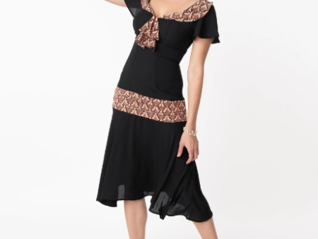 1920s  Flapper Day Dress Discount