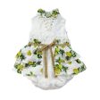 Amalfi Lemon Print Linen Romper Online Hot Sale