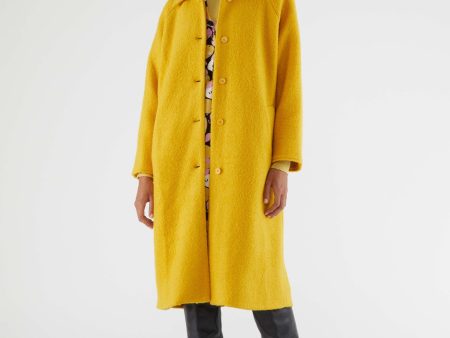 Yellow Flannel Coat Cheap