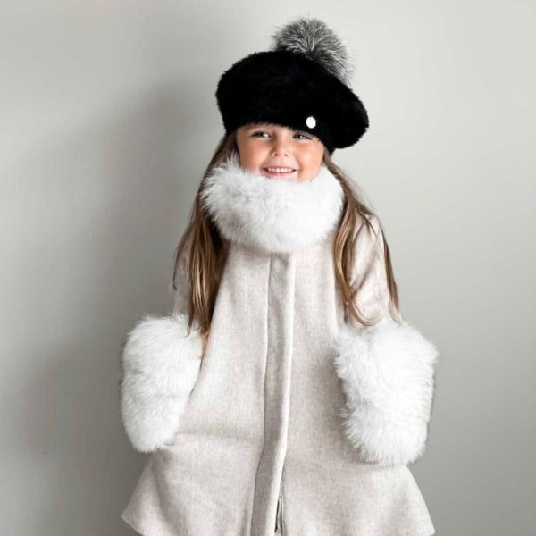 Milana Noir Kids Beret Sale