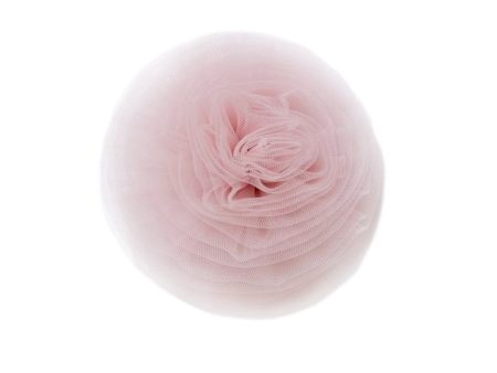 Rosa Pink Tulle Flower Hair Clip For Discount