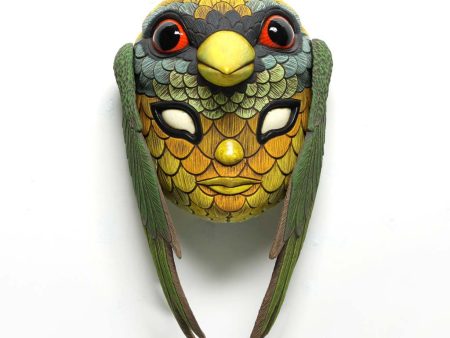 Blend In Mask: Red Headed Barbet Online