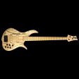 Used F Bass BN4 4-String Electric Bass Guitar Natural Ash For Sale