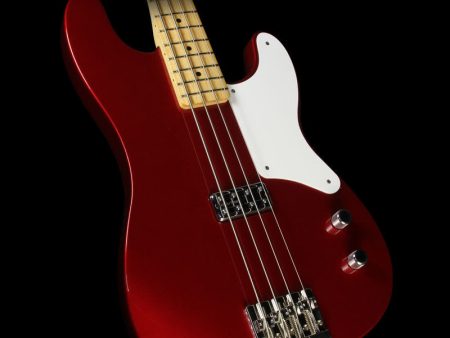 Used Fender Cabronita Precision Bass Electric Bass Guitar Candy Apple Red Discount