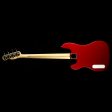 Used Fender Cabronita Precision Bass Electric Bass Guitar Candy Apple Red Discount