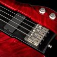 Eye s Bass EBG-2 Big Mama Aluminum Body Electric Bass Transparent Red Hot on Sale