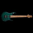 Ernie Ball Music Man JP15 John Petrucci 7-String Electric Guitar Quilt Top Teal Cheap