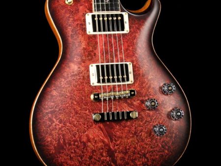 PRS Singlecut McCarty 594 Private Stock Satin Faded Red Tiger Smoked Burst Sale